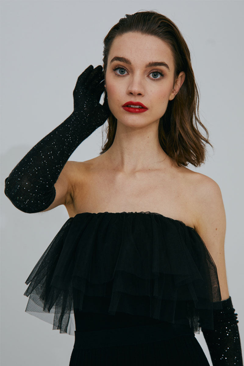 TULLE TUBE TOP