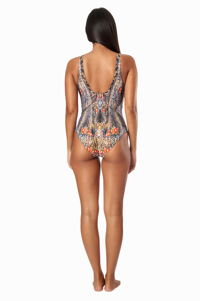 ECLECTIC JUNGLE ONE PIECE SWIMSUIT