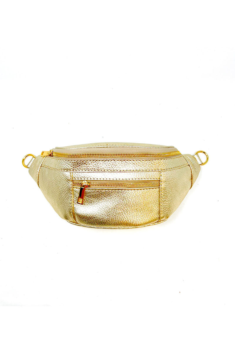 LEATHER FANNY PACK