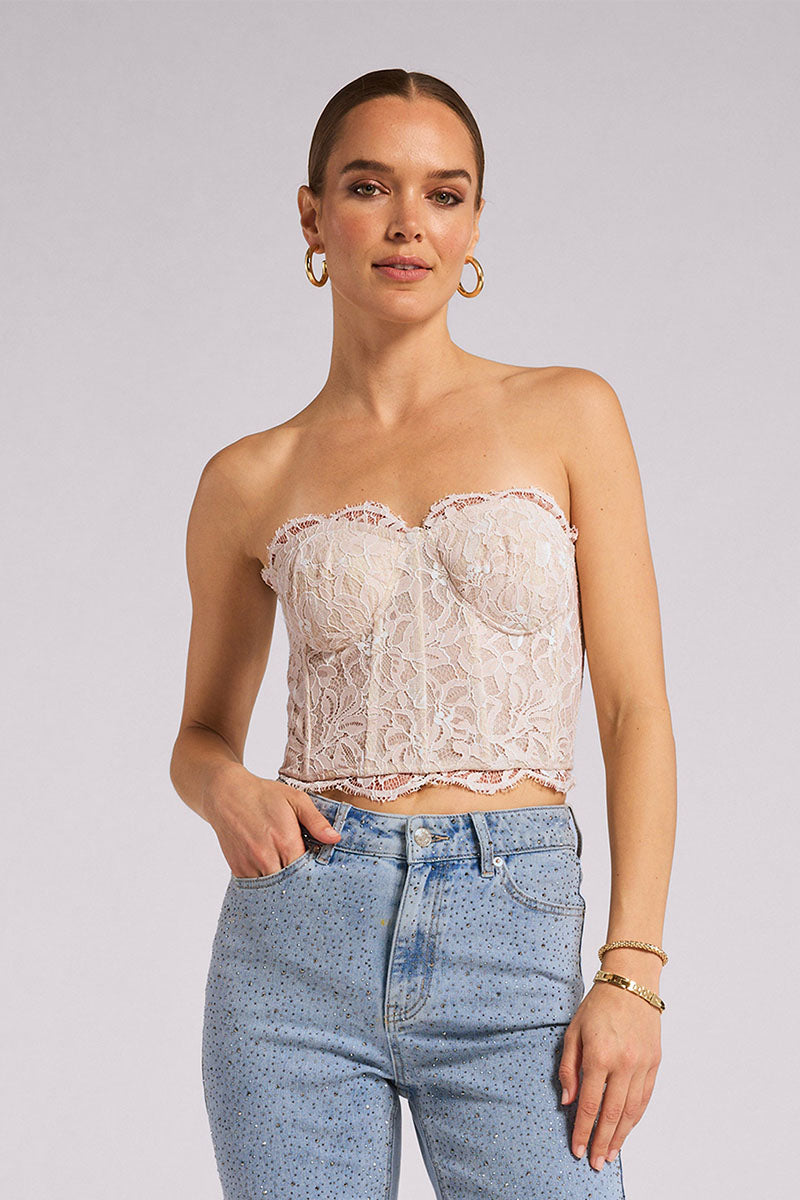 ENYA LACE BUSTIER