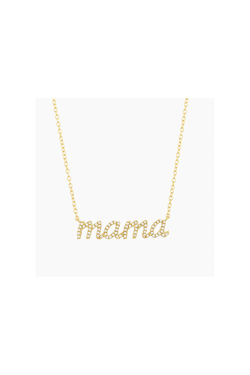 LOVE YOU MAMA NECKLACE