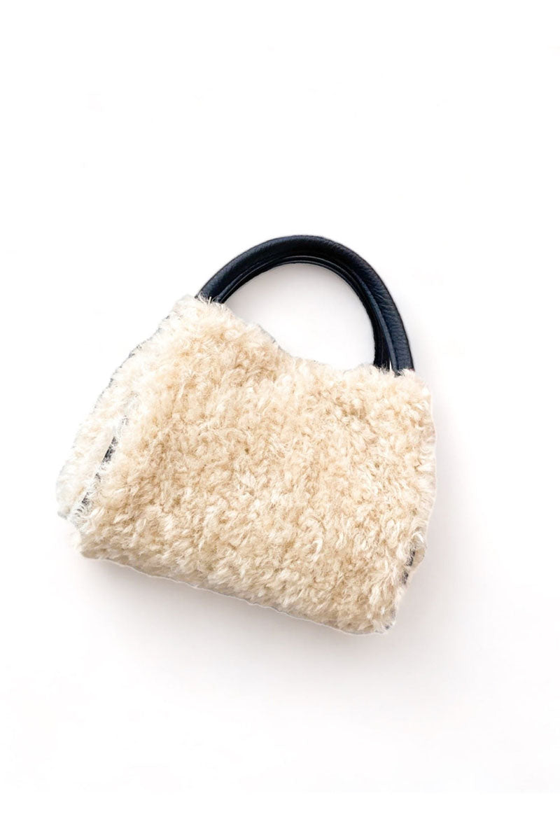 HOLLACE MINI TOTE TOY SHEARLING
