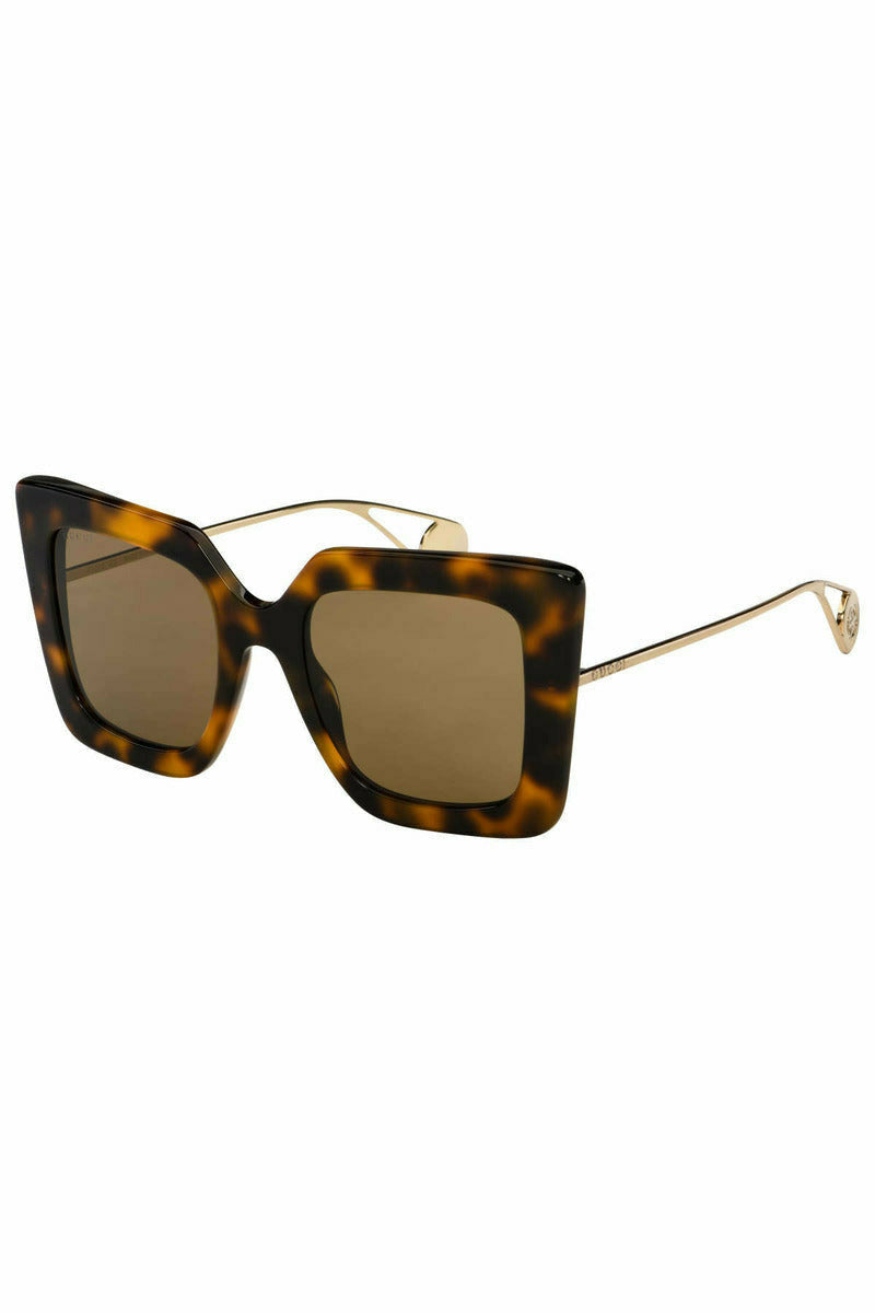 GUCCI LARGE BUTTERFLY FRAME SUNGLASSES