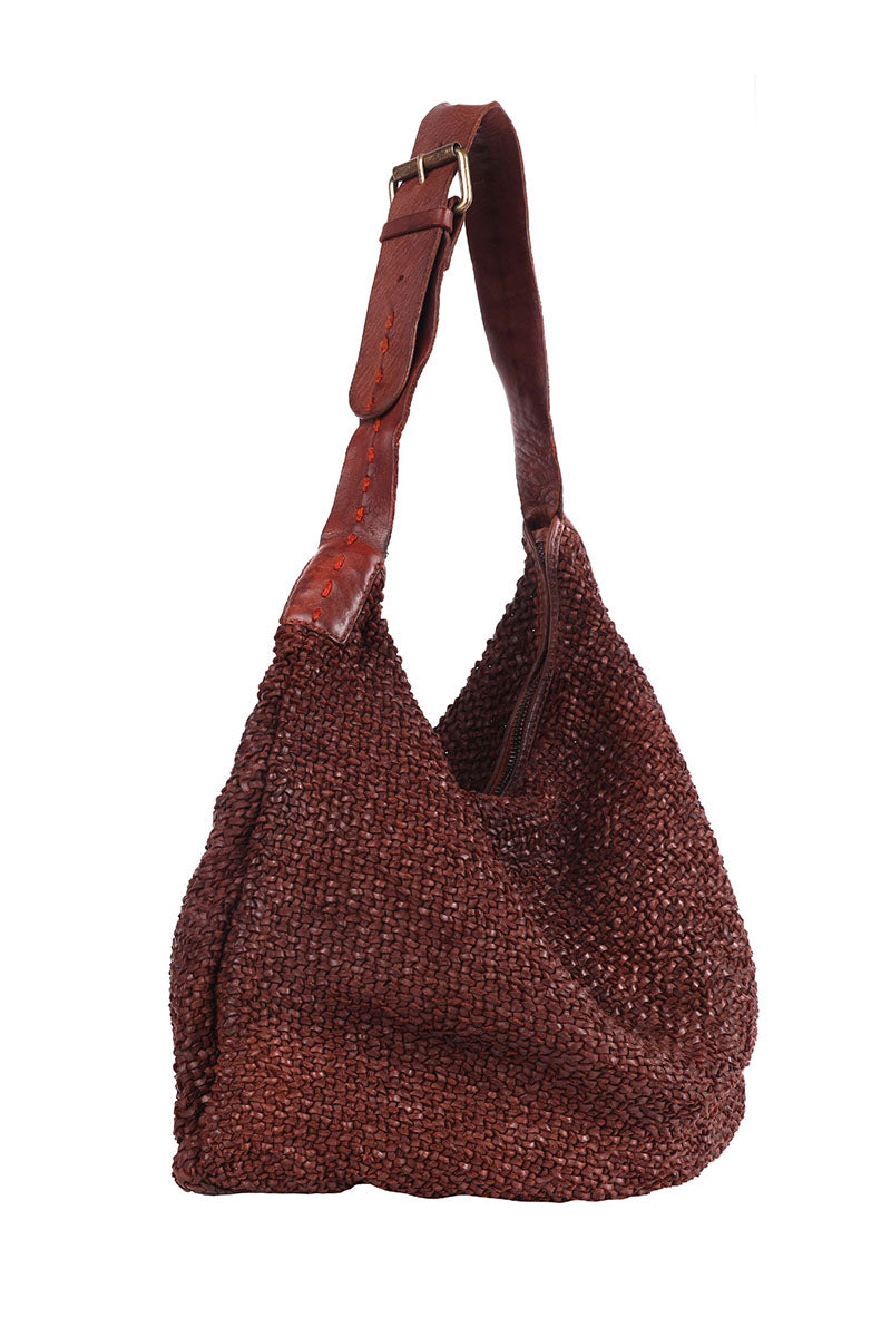STELLA LEATHER HOBO
