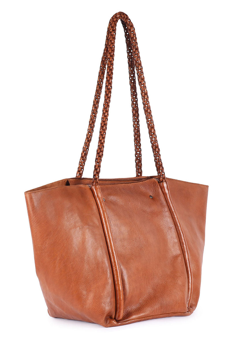 VOYAGE LEATHER TOTE