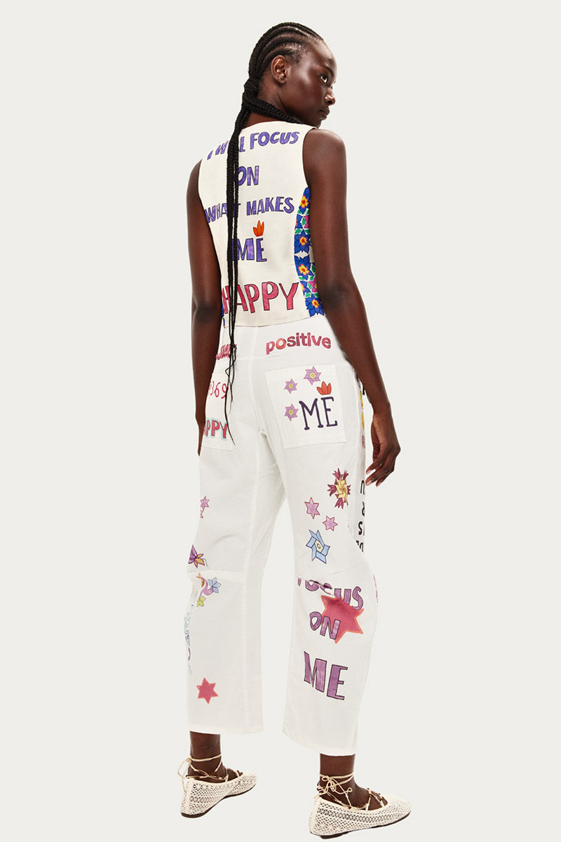 CALA COTTON BARREL PANTS