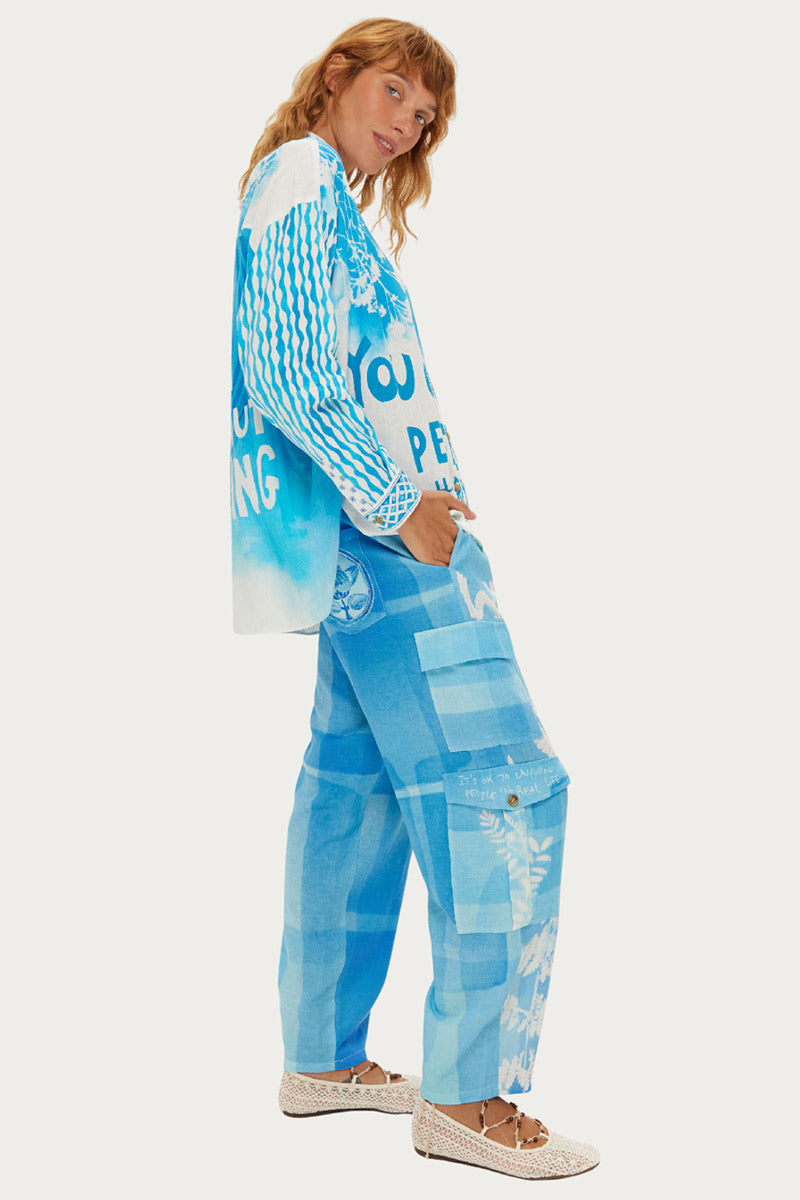 KAI BELTED CARGO PANTS
