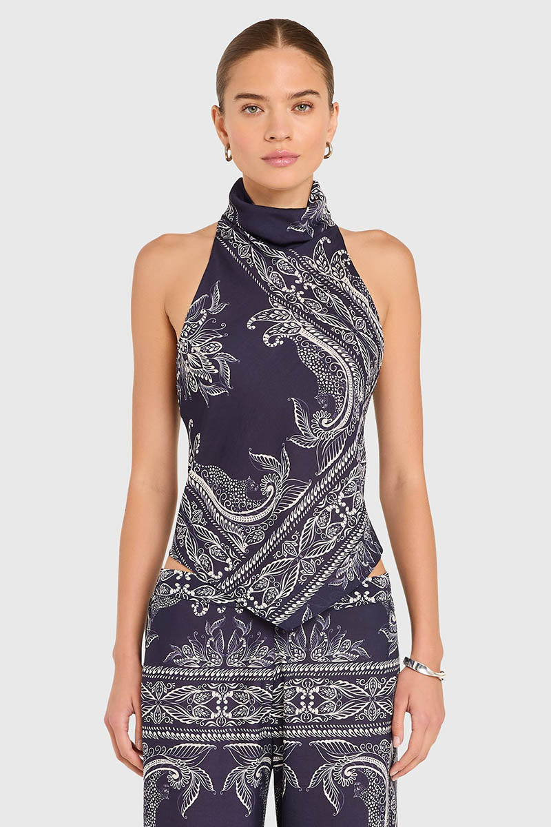ARIELLE PRINTED TOP