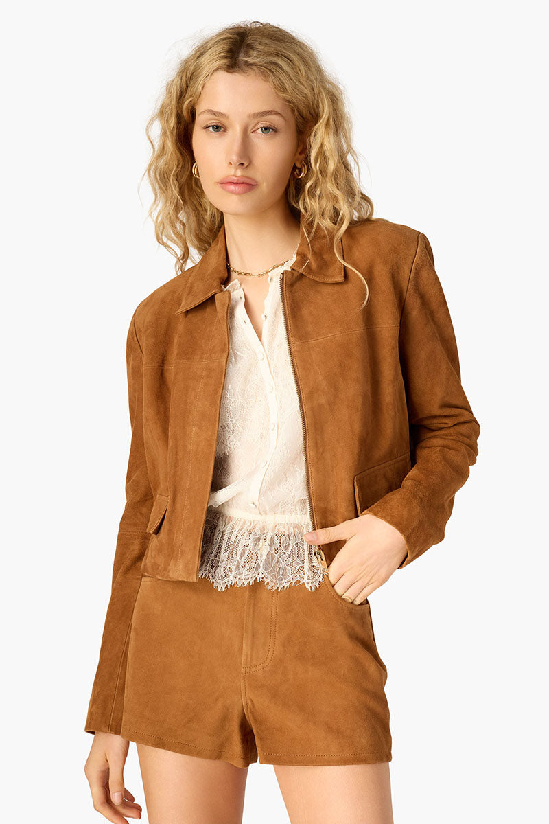SULLIVAN SUEDE JACKET