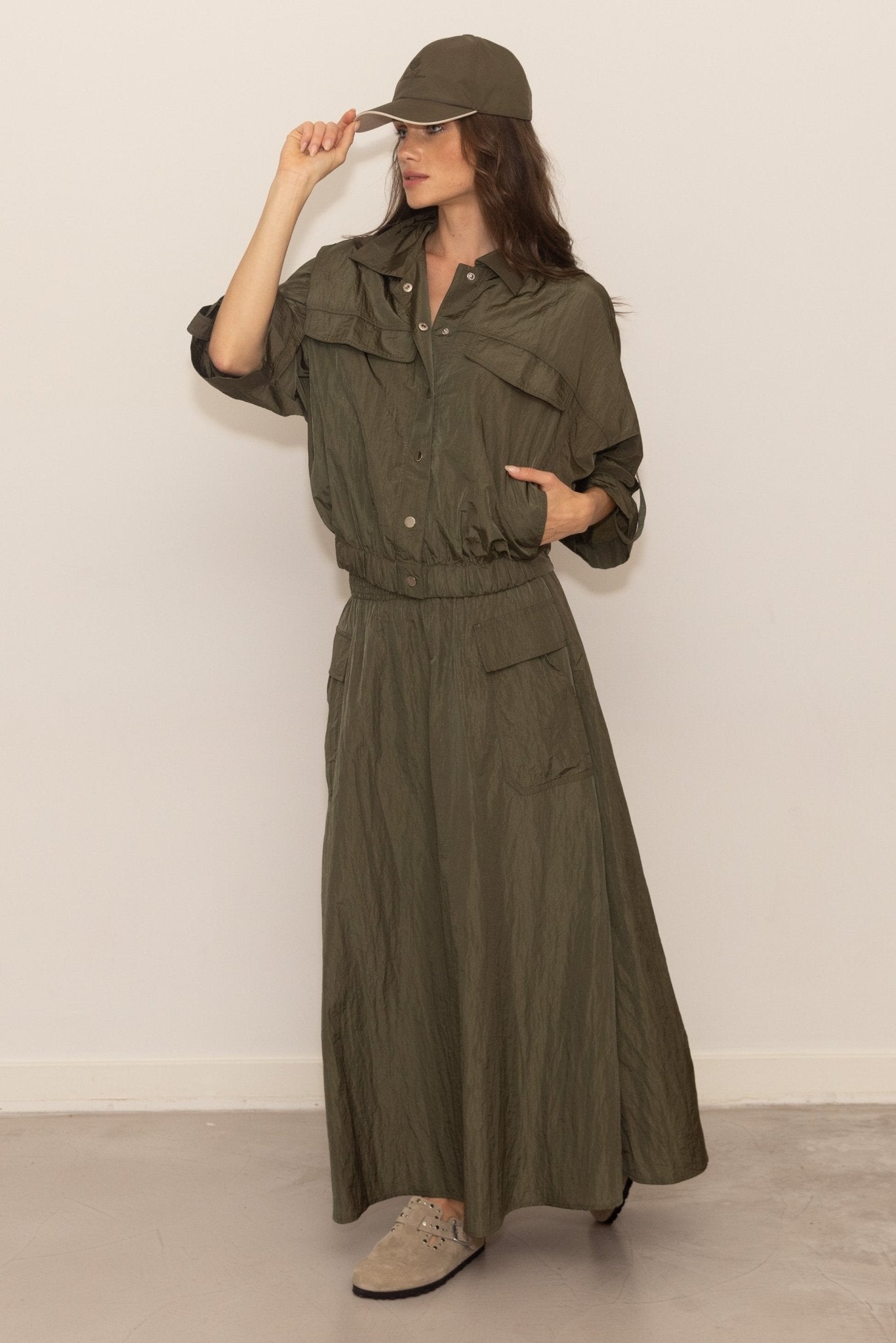 NINI LOOSE SHORT SLEEVE JACKET