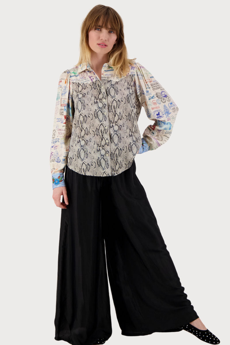 GRACE CROPPED SHIRT
