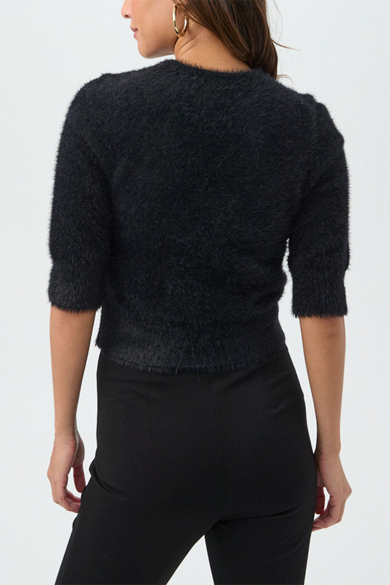 MALIAH FUZZY SWEATER