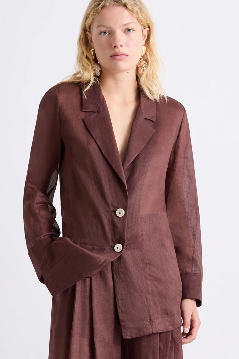 SHEER VOILE JACKET