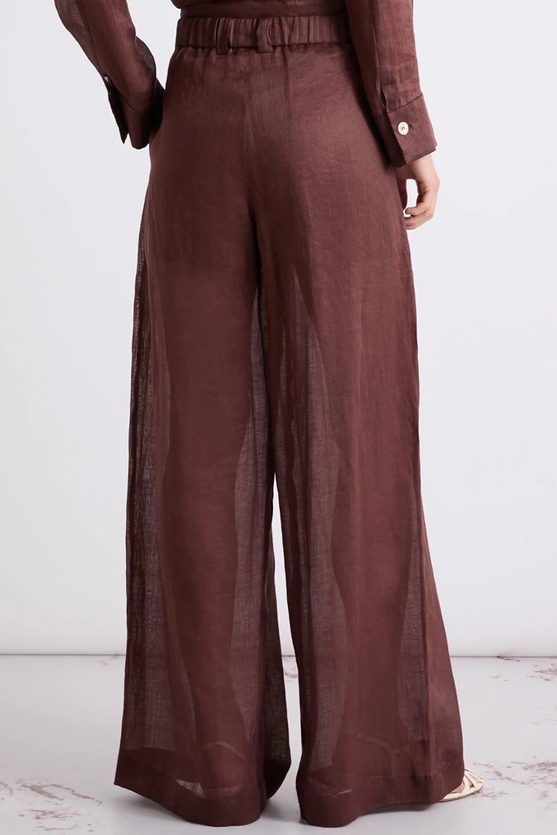 SHEER VOILE PANT