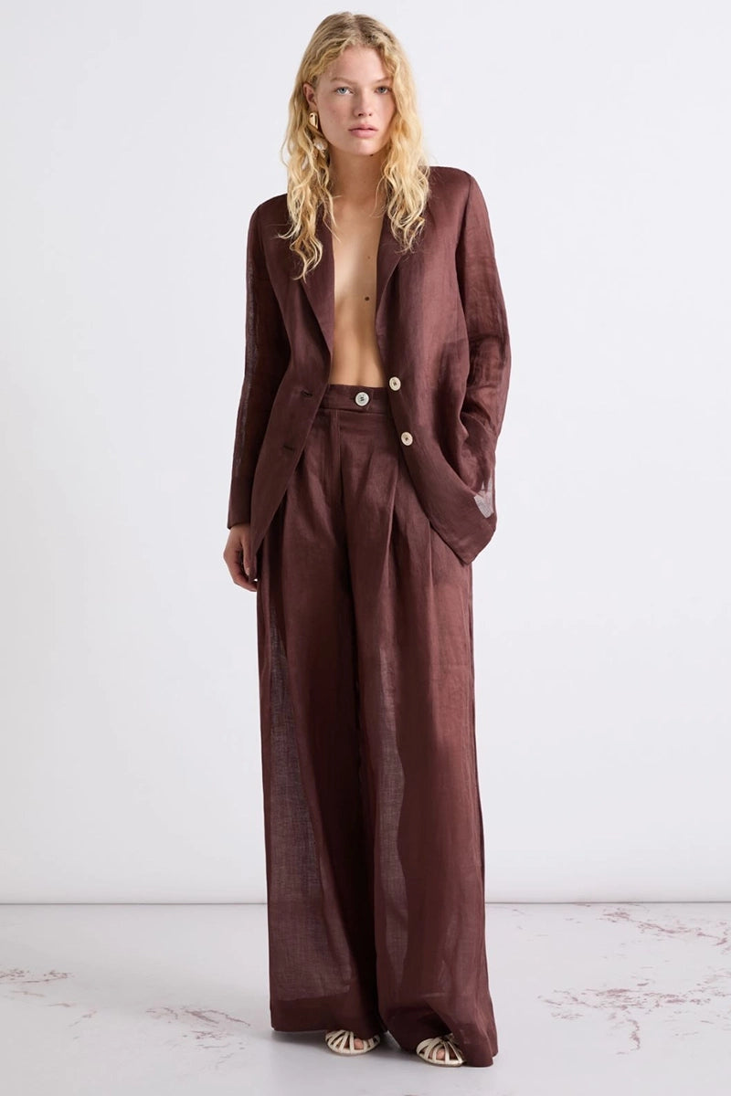 SHEER VOILE PANT