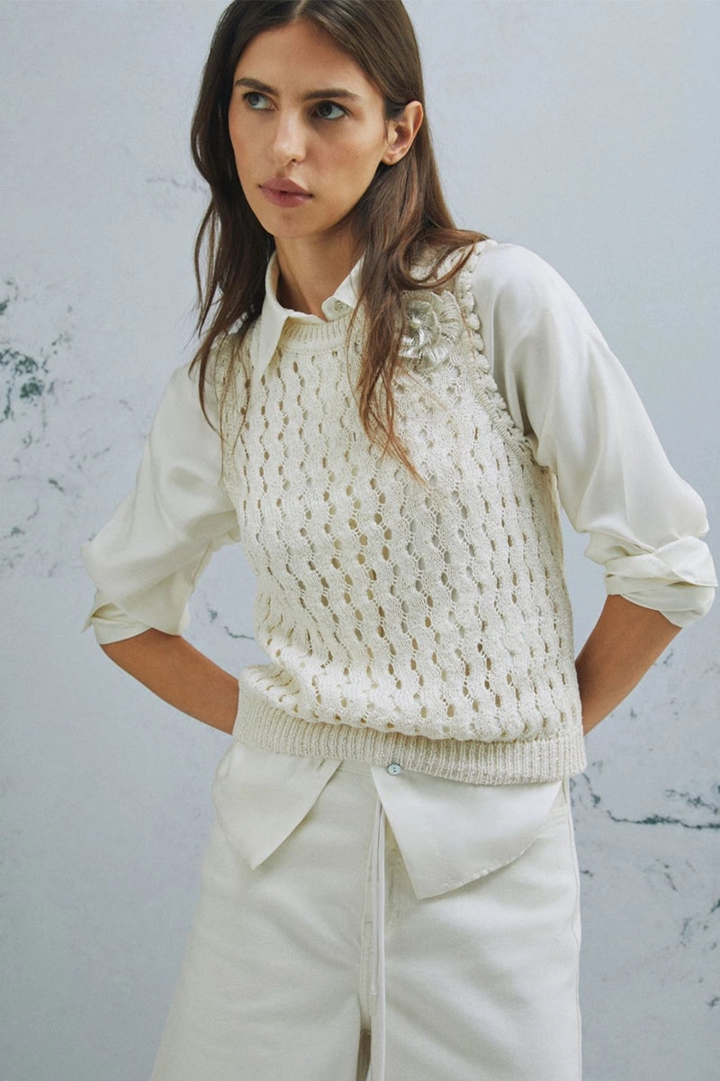 CROCHET SWEATER TANK