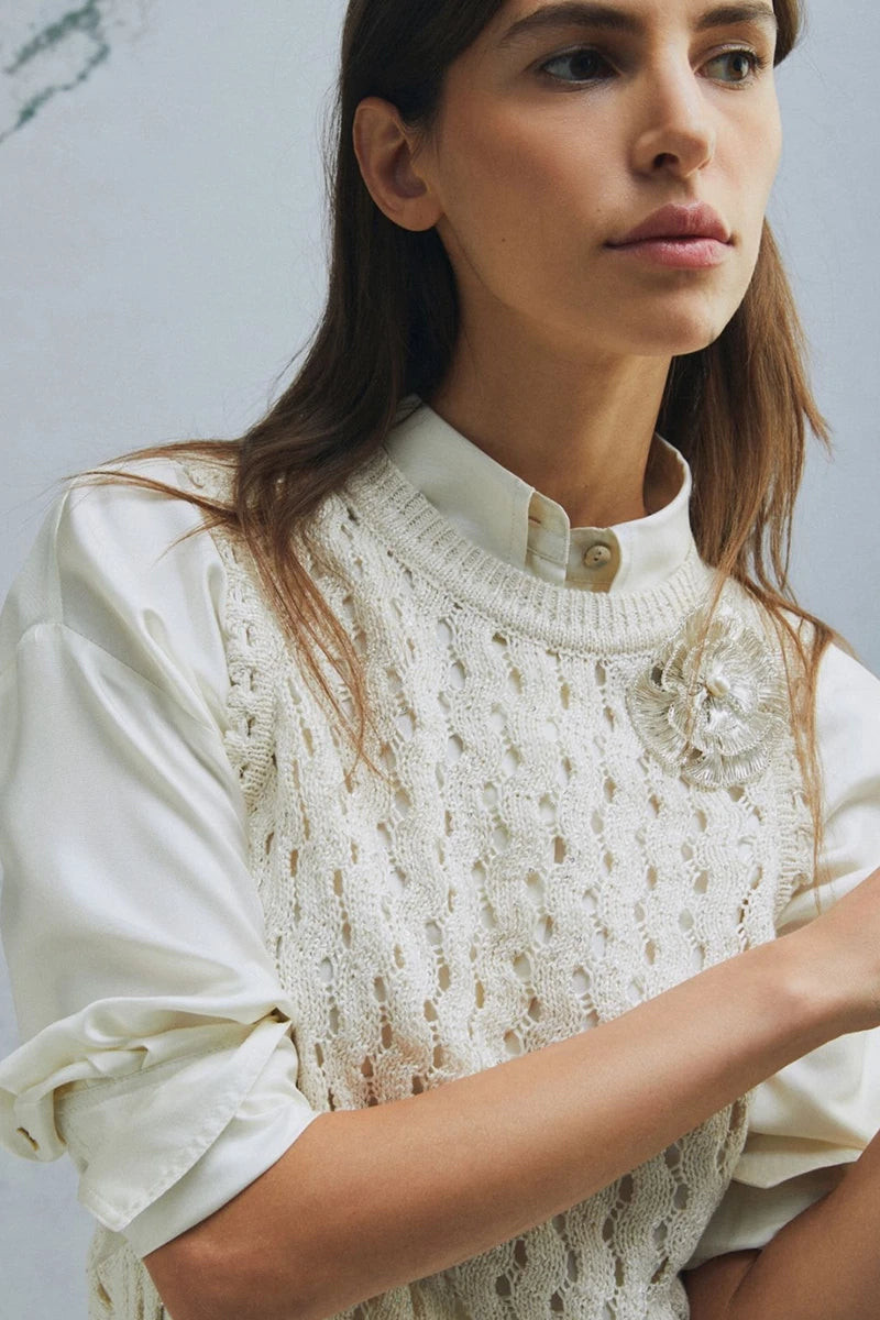 CROCHET SWEATER TANK