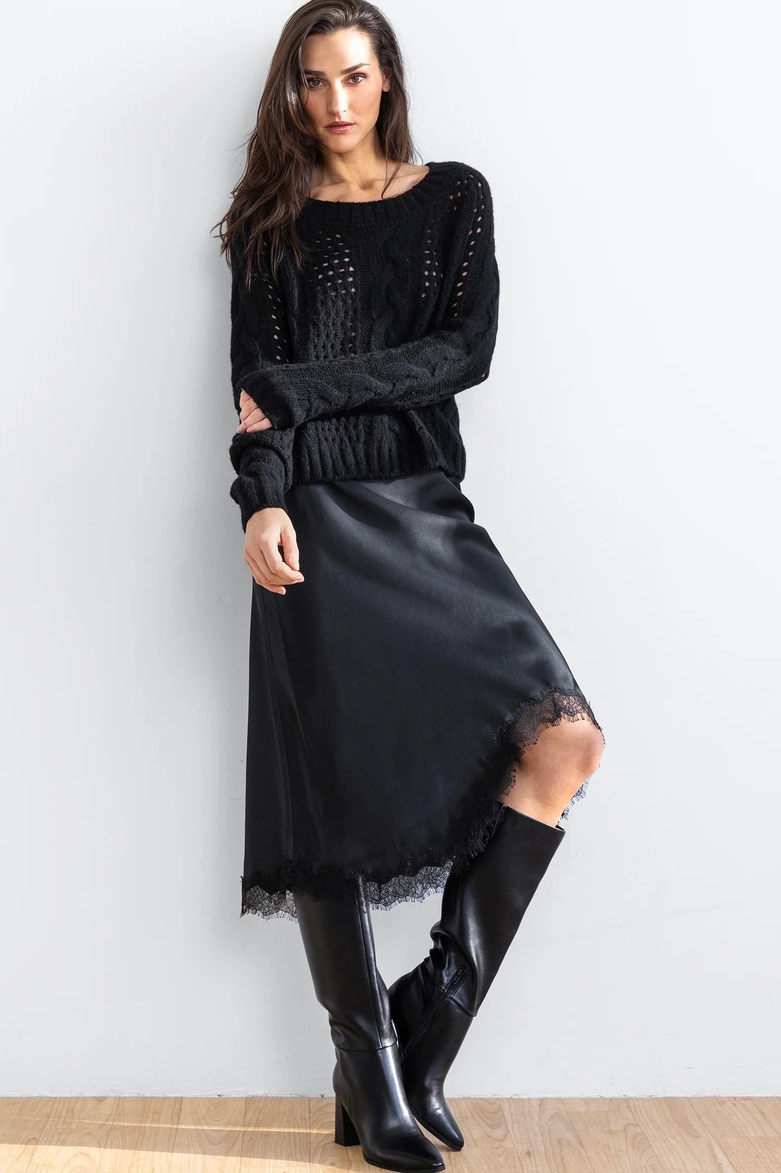 GO OPEN AIR SWEATER