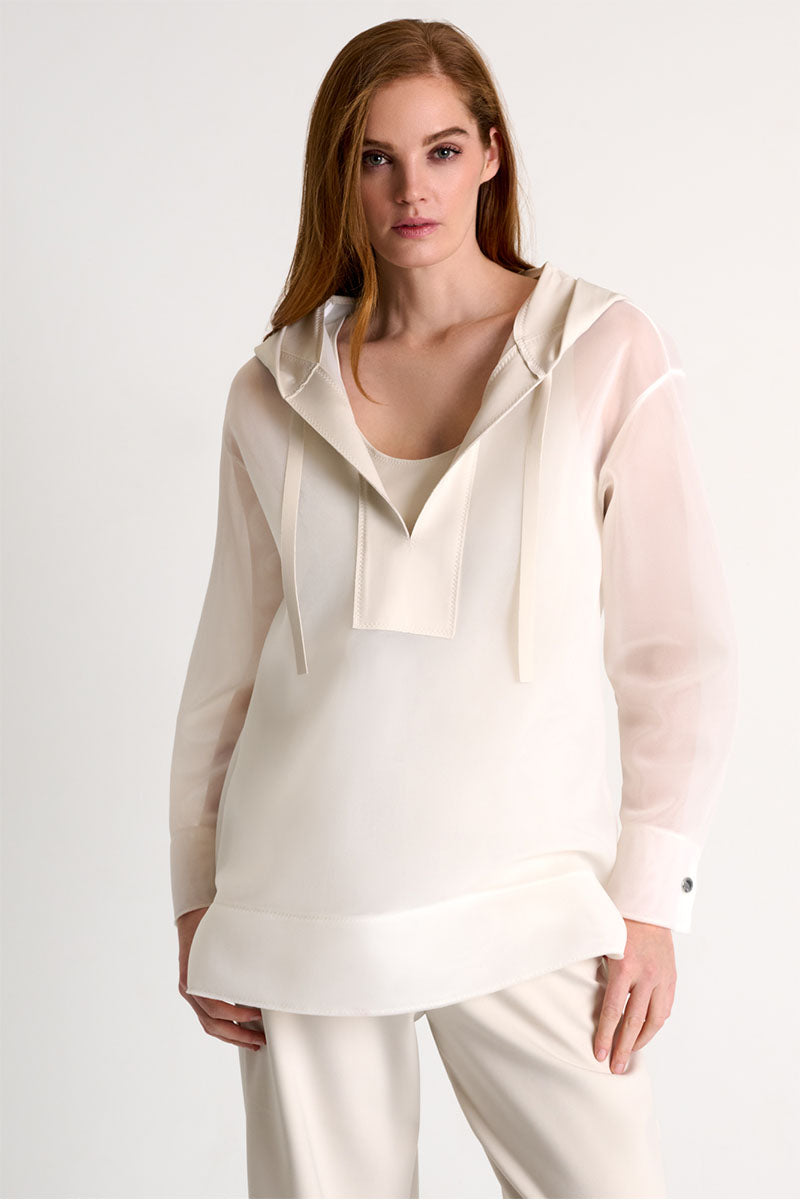 3D MESH HOODIE