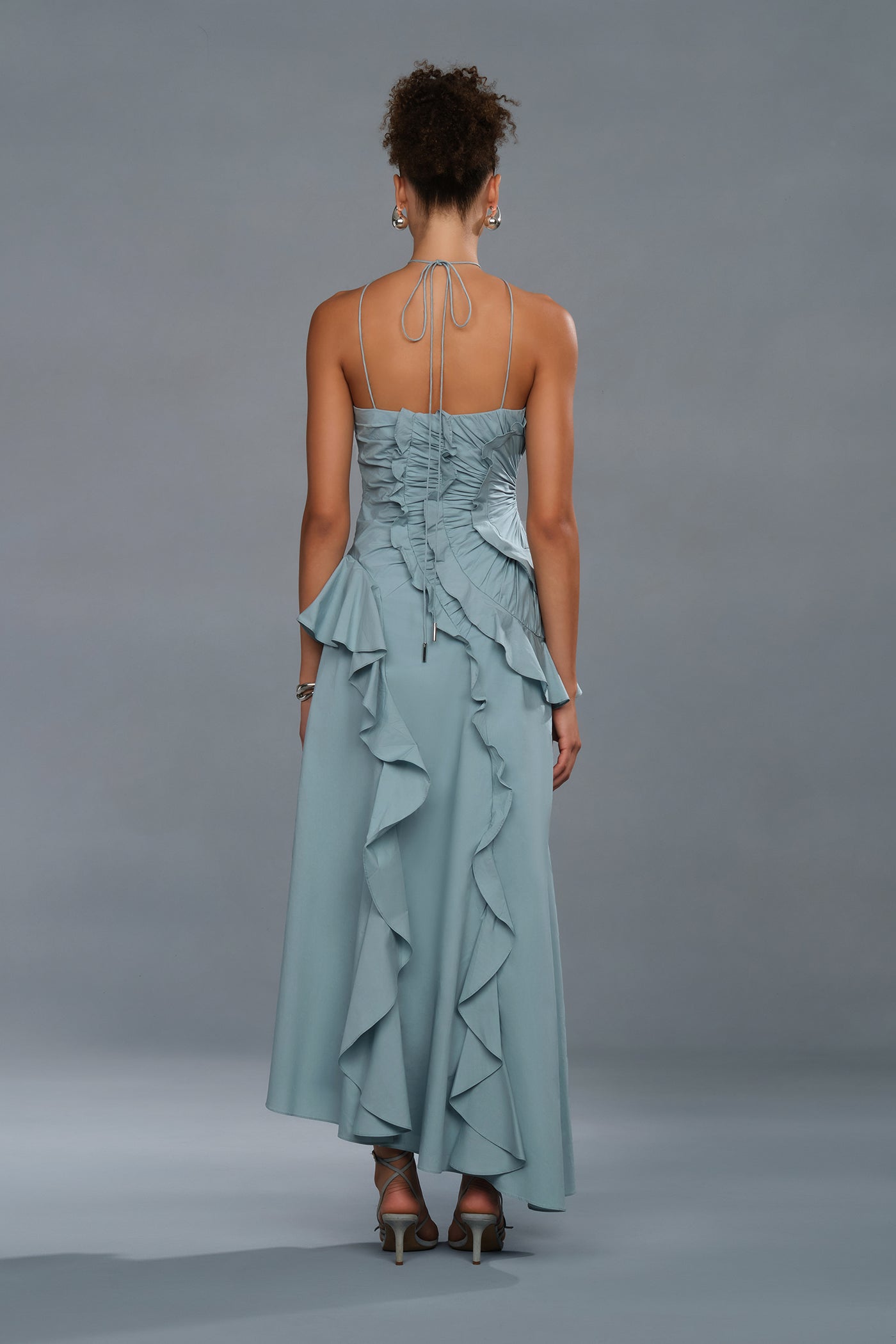 OTTAVIA RUFFLE DRESS
