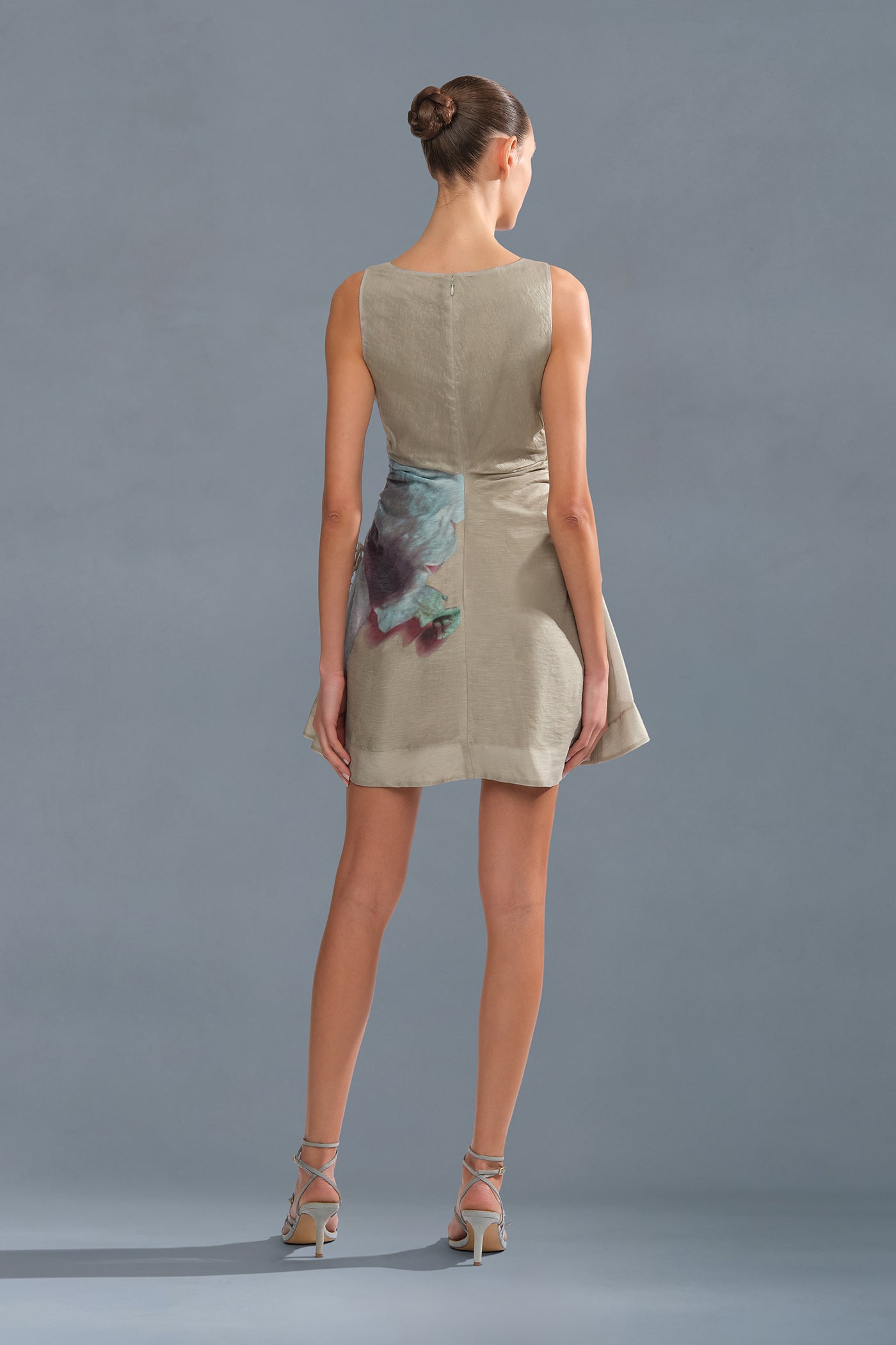 WAVERLYN RUCHED MINI DRESS