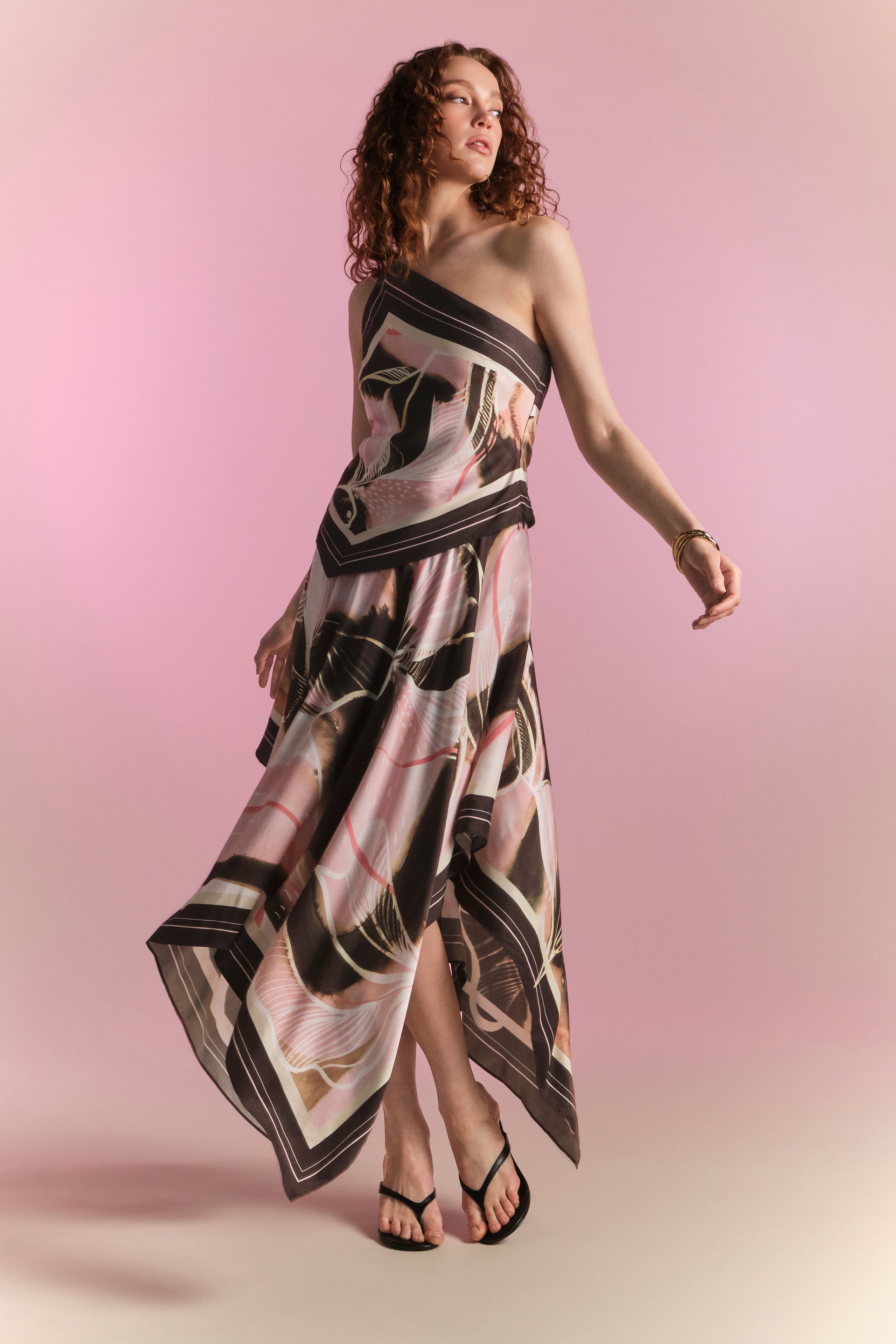 LETTY SCARF SKIRT