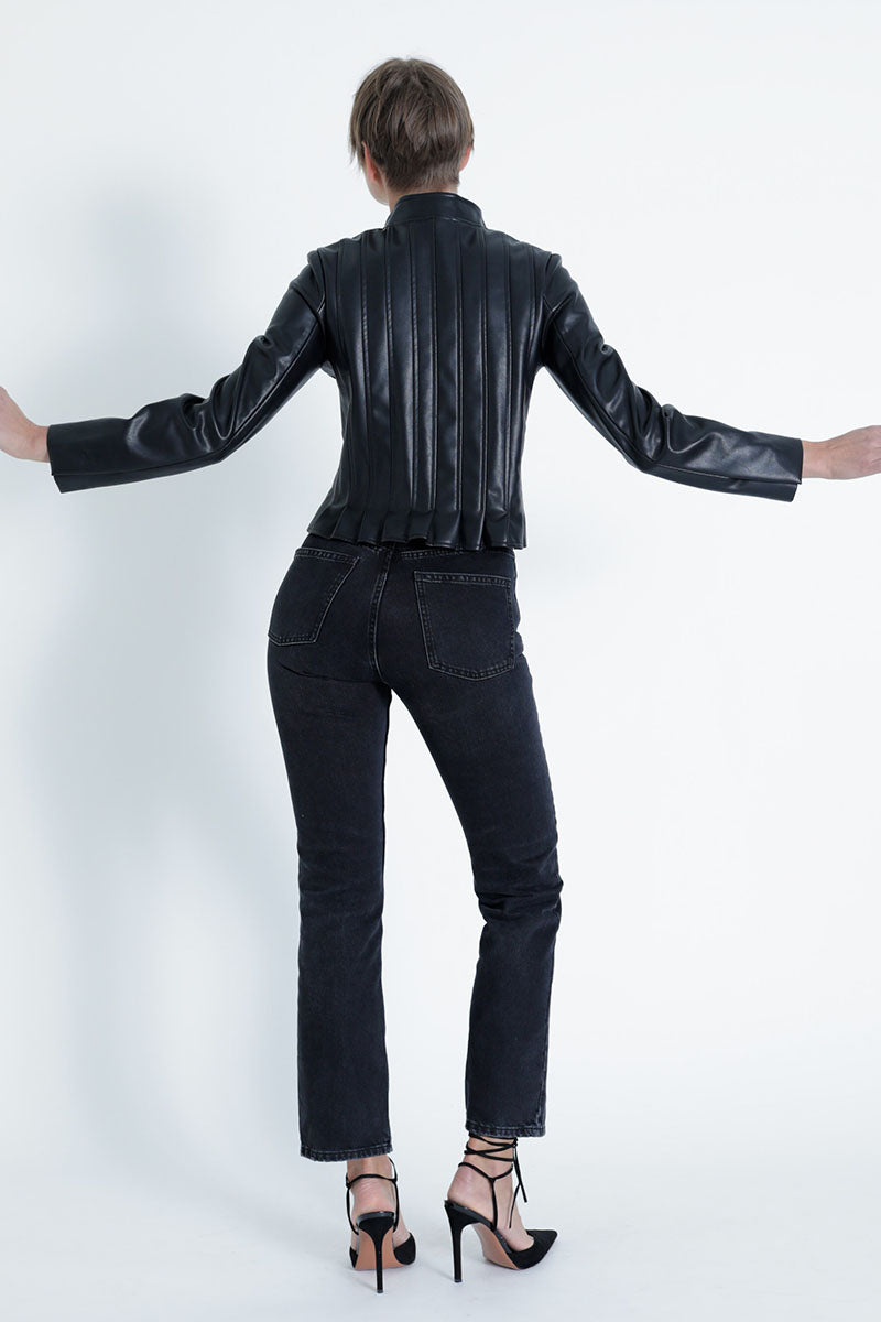 SCARLETT VEGAN LEATHER JACKET