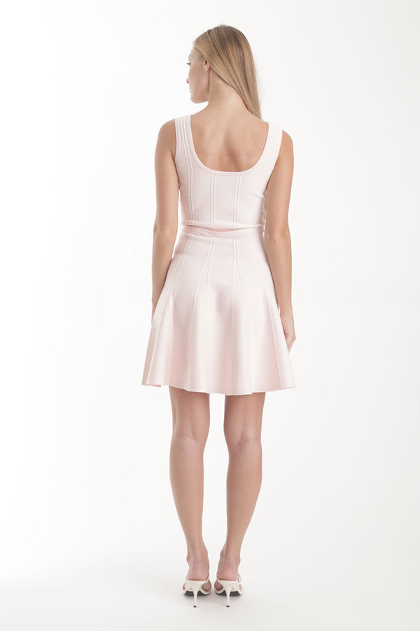 settle for you mini dress pink ivy IVY KNIT MINI DRESS