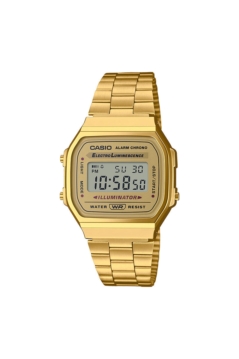 CASIO VINTAGE RETRO STYLE GOLD