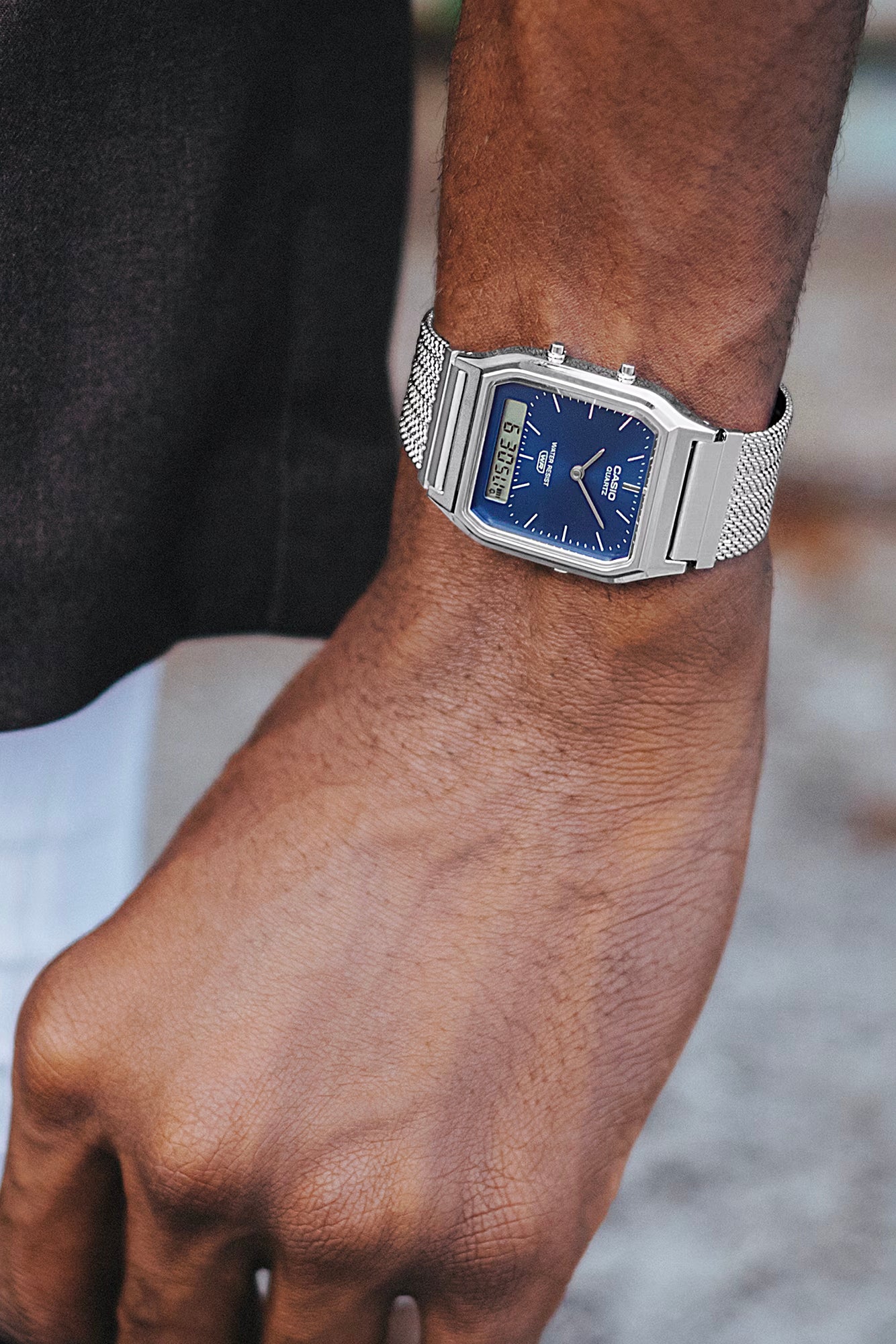 CASIO VINTAGE W/ MESH BAND