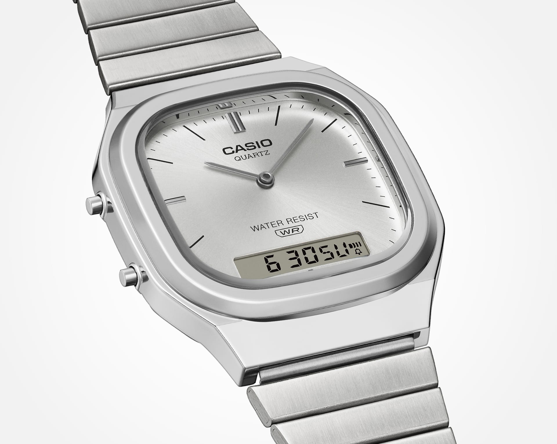 CASIO VINTAGE SILVER DIAL