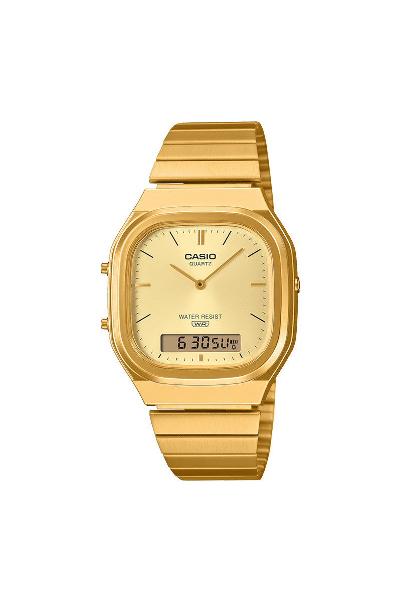 CASIO VINTAGE GOLD DIAL