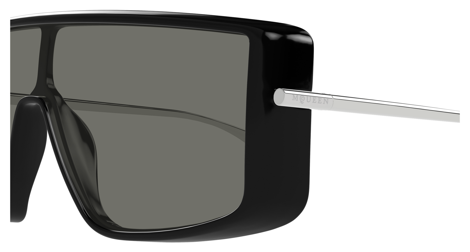 A.MCQUEEN T-BAR VISOR SUNGLASS - AM0524S