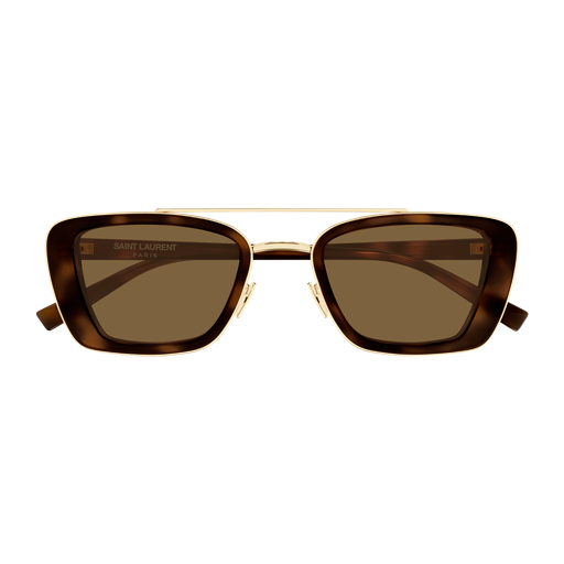 SL METAL RIM DBL BRIDGE SUNGLASSES - SL825