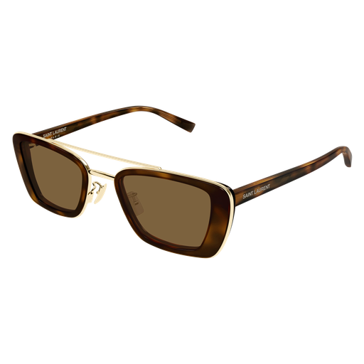 SL METAL RIM DBL BRIDGE SUNGLASSES - SL825