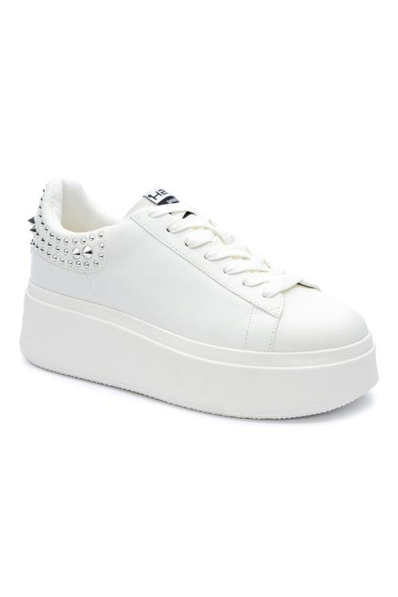 MOBY PLATFORM SNEAKER WITH STUDS