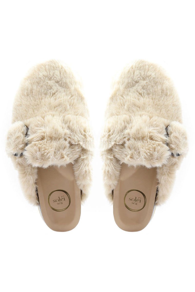 ASPEN FAUX FUR MULE