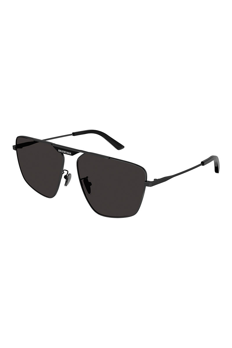 Balenciaga BB0246SA 001 Grey Sunglasses