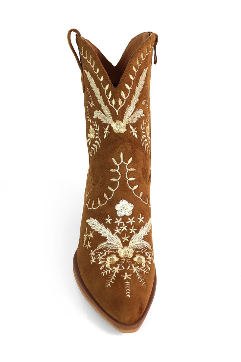 BLAZE EMBROIDERED COWBOY BOOT
