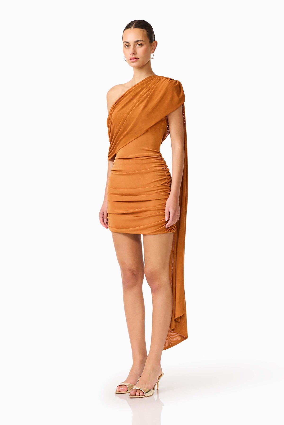 ROYA ASYMMETRIC MINI DRESS