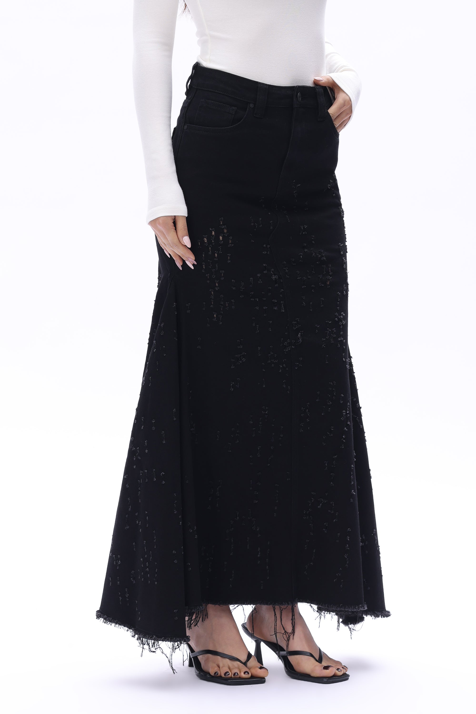 CAIUS MID RISE SKIRT
