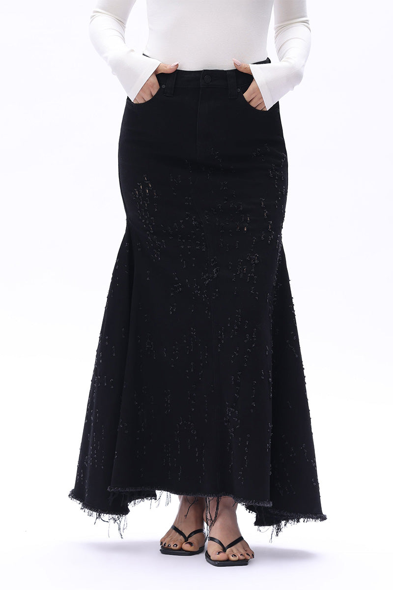 CAIUS MID RISE SKIRT