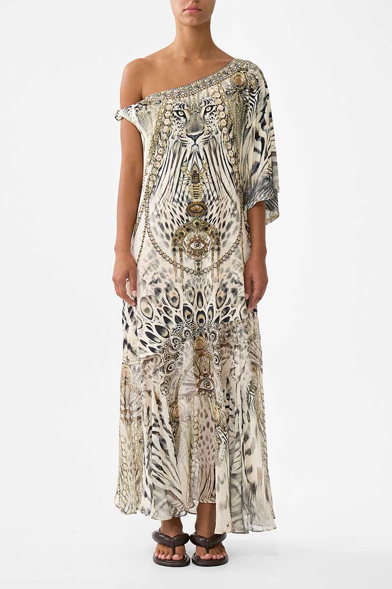 TWISTED ONE SHOULDER DRESS