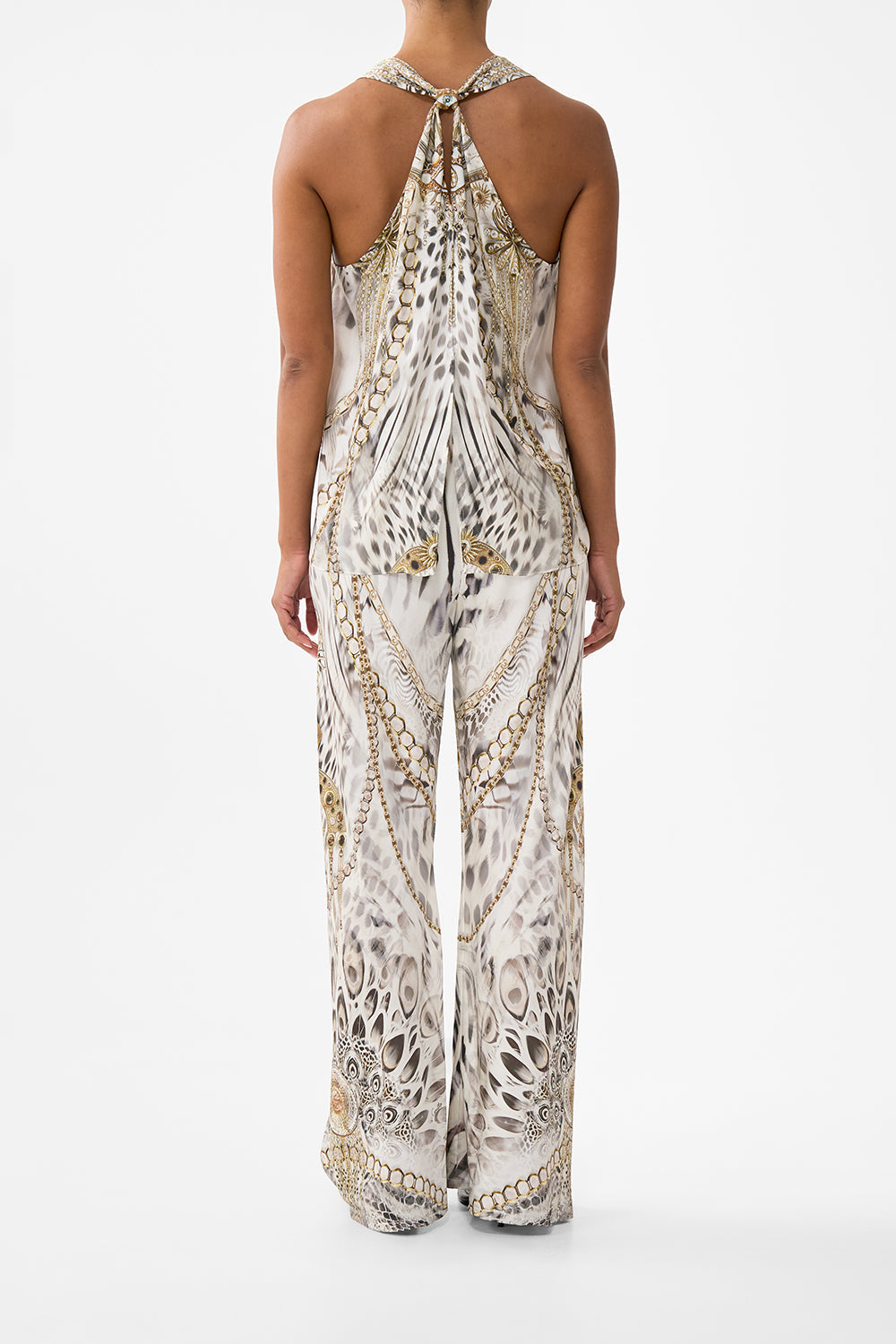 BIAS CUT DRAWSTRING PANT
