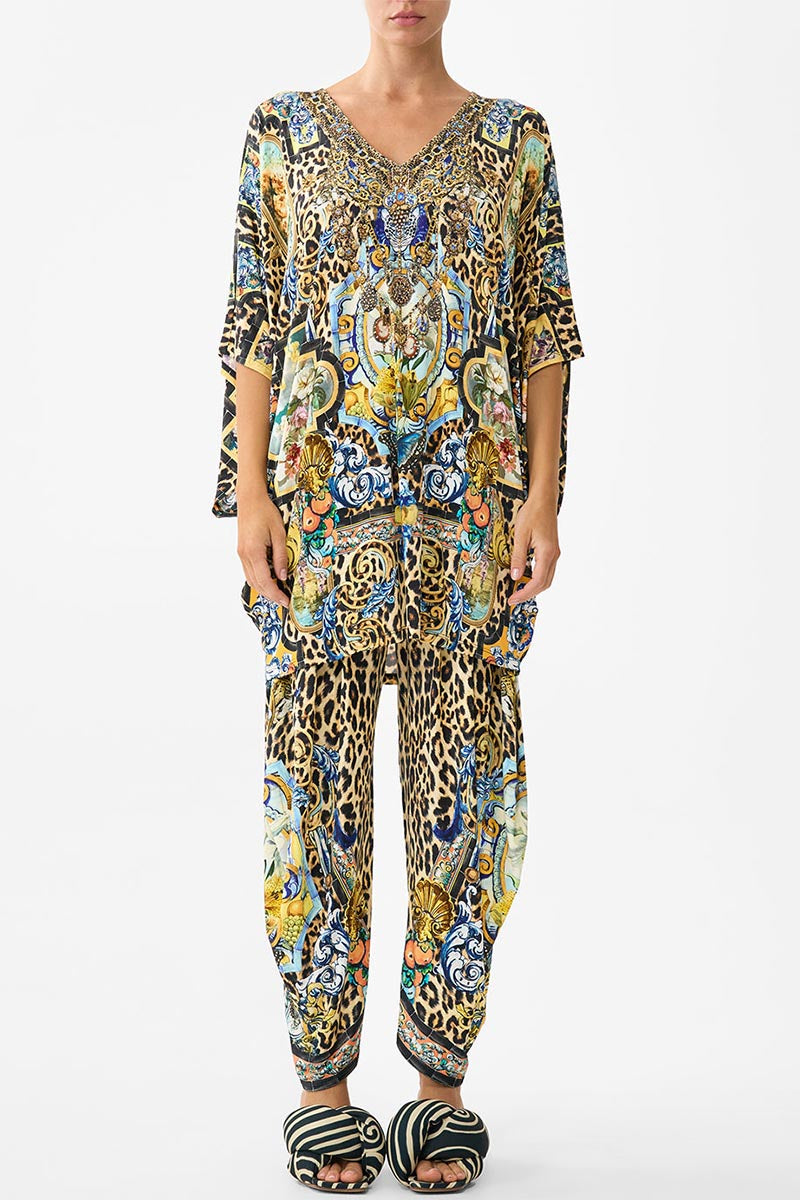 SPLIT HEM JERSEY PANT