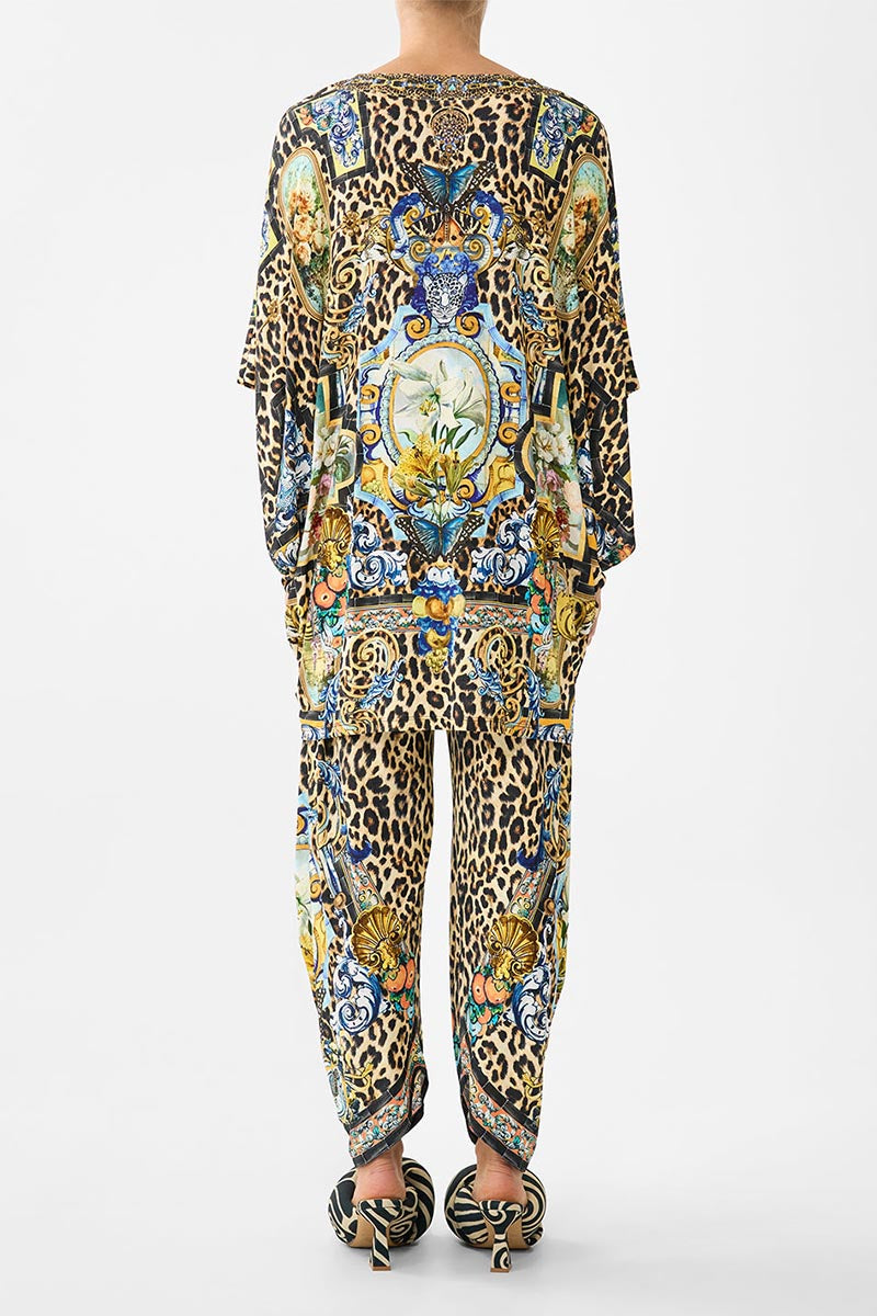 SPLIT HEM JERSEY PANT