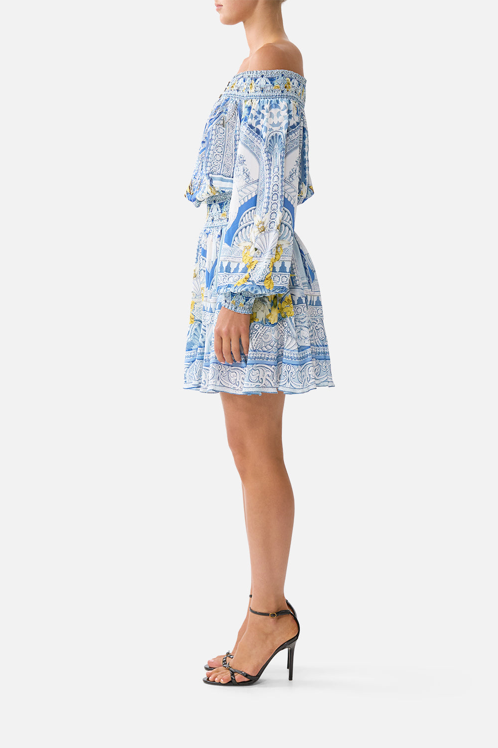 OFF SHOULDER SHORT DRESS