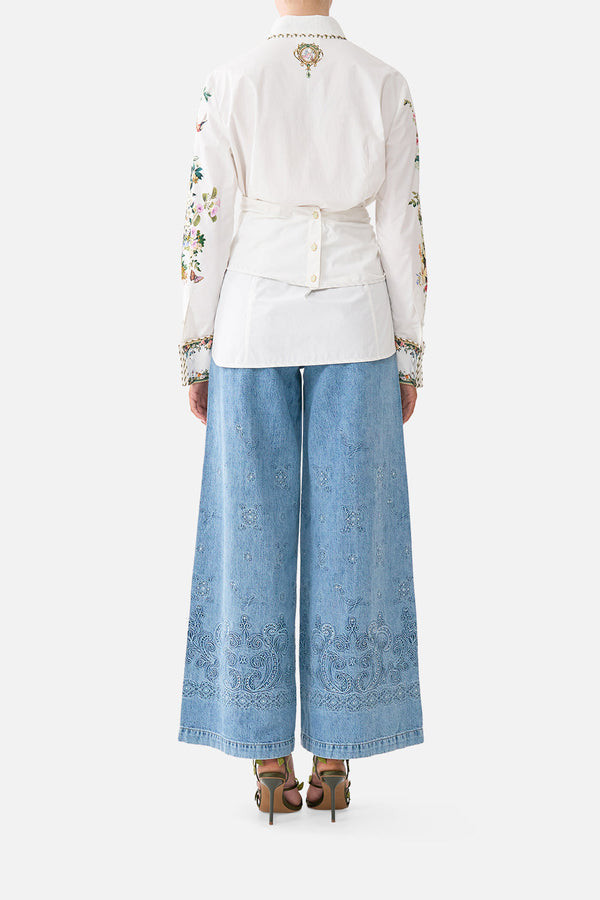 FRONT WRAP SHIRT