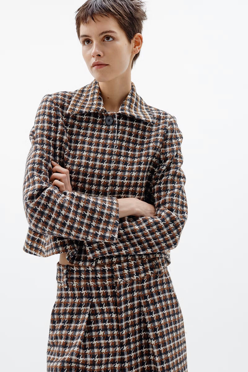 CARSONNE JACKET TWEED