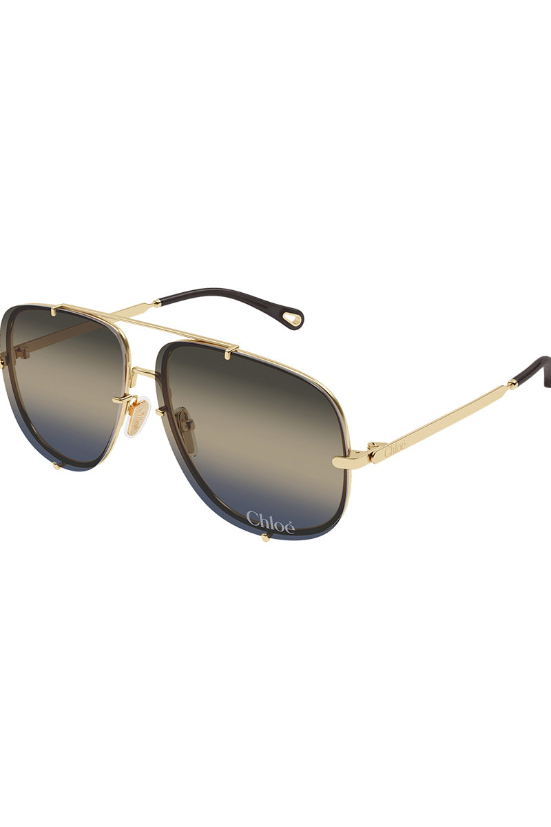 CHLOE CARAVAN TRIPLE GRADIENT SUNGLASSES